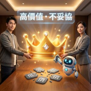 模組 (七)：高定價收割系統——消滅殺價競爭，讓客戶求著你收他錢的成交密碼