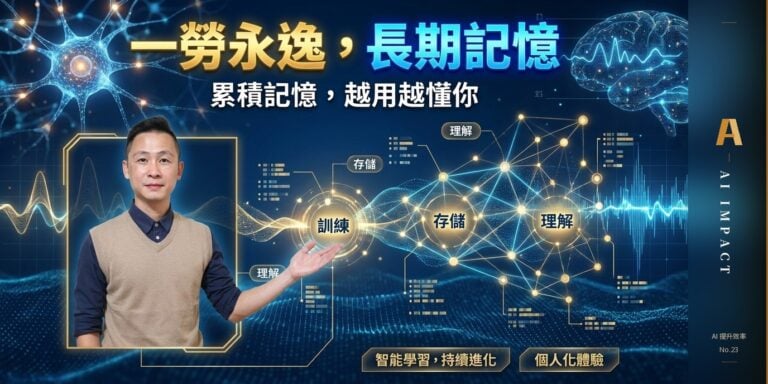 你的 AI 每次對話完，就把你忘光