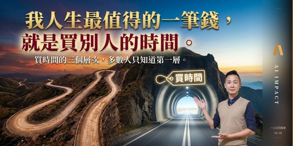 我這輩子花過最值的錢，是買別人的時間——買時間的三個層次
